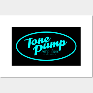 Tone Pump Amplifiers Logo Posters and Art